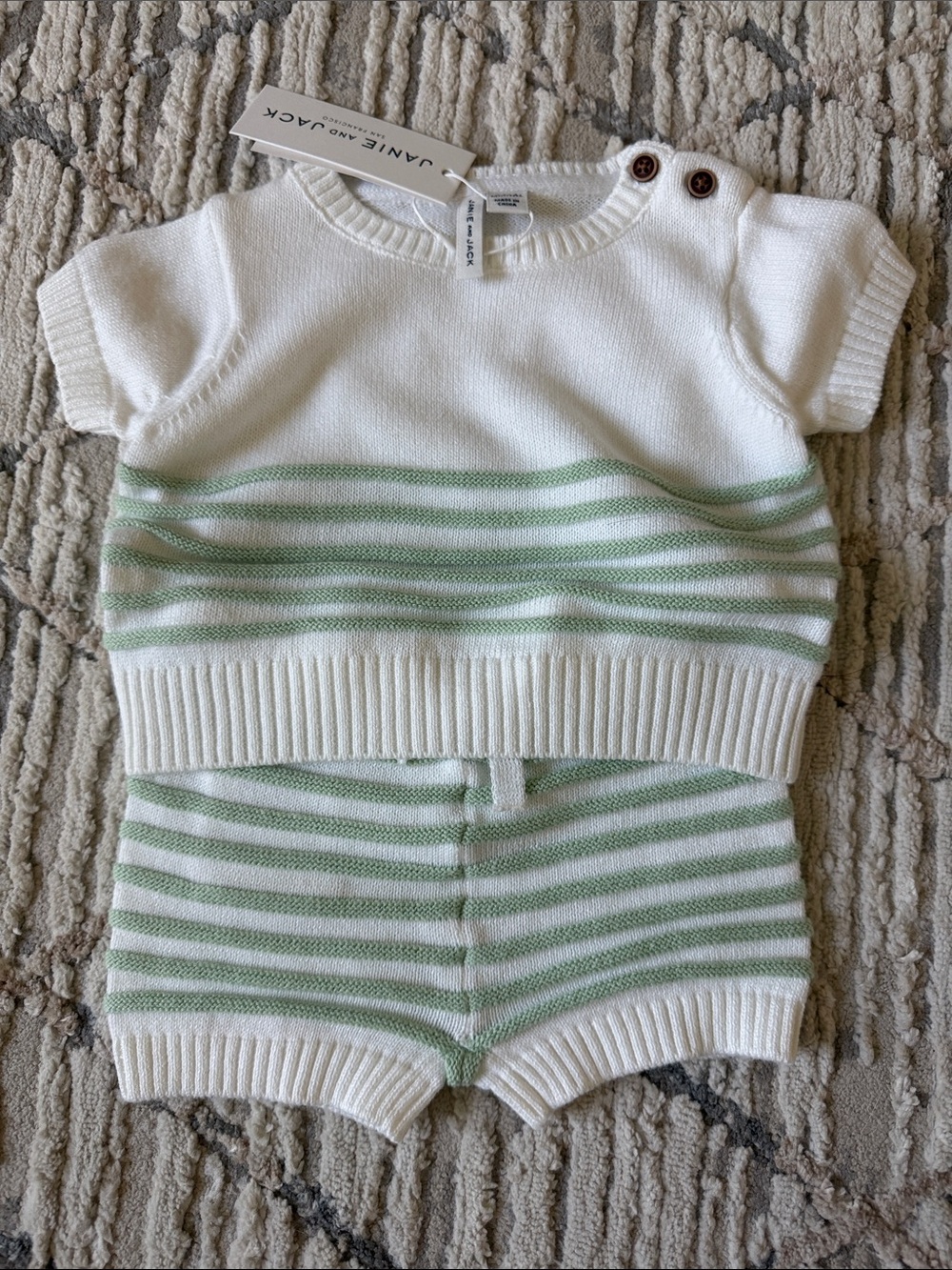 Brand New Janie and Jack Knit Set